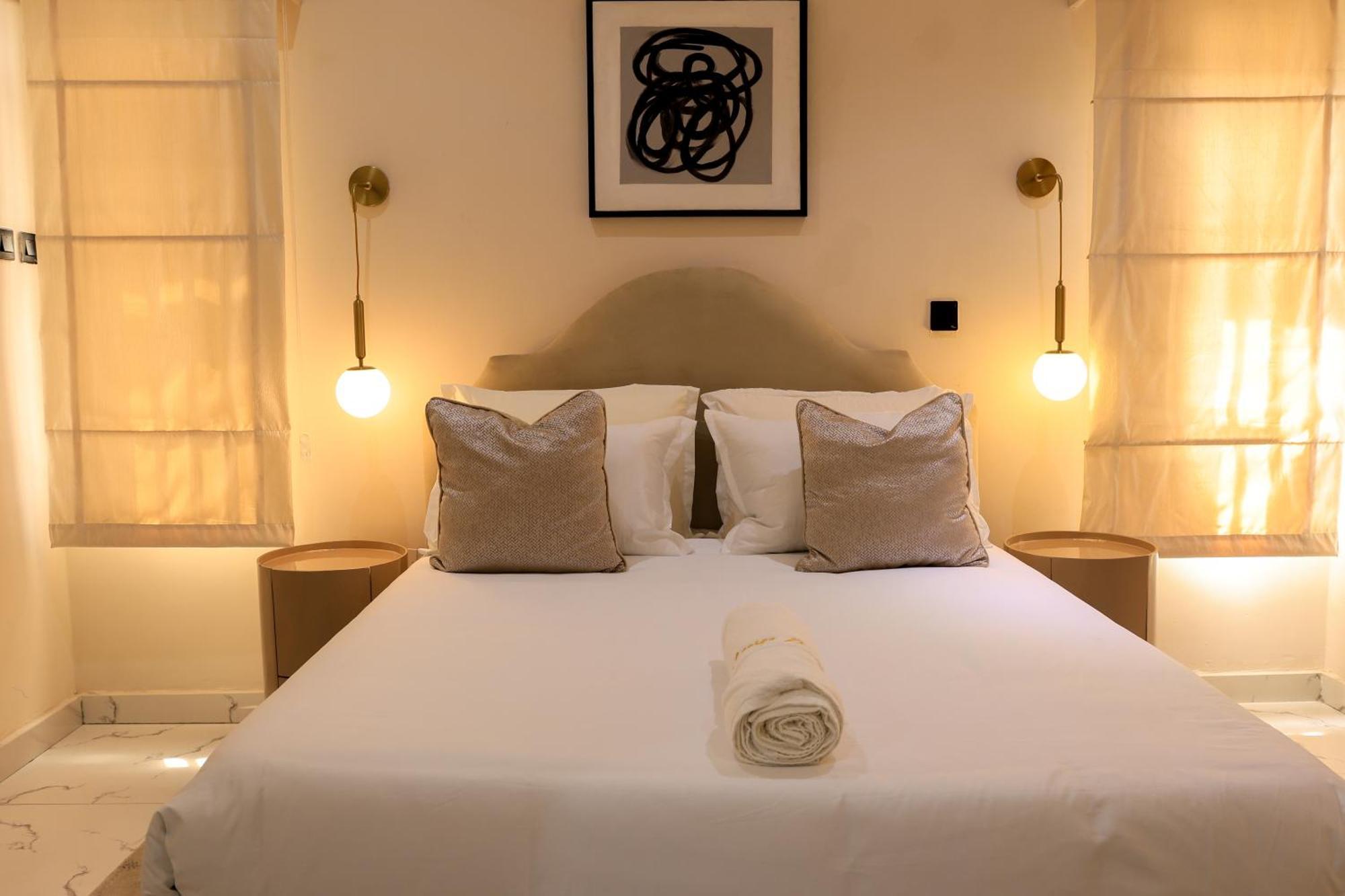 George Residence Ikoyi Lagos Habitación foto