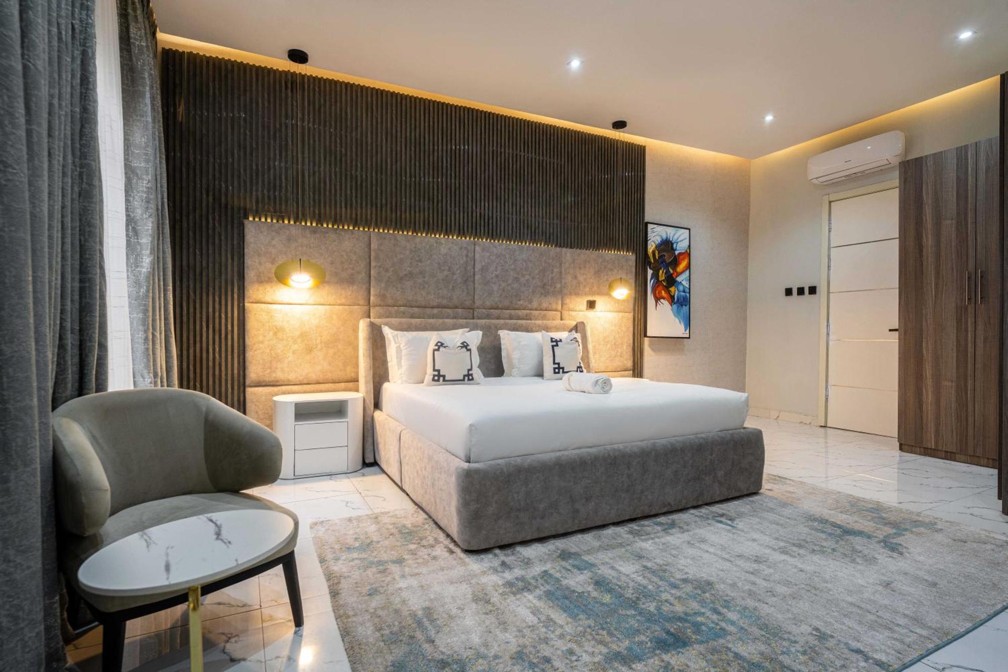 George Residence Ikoyi Lagos Habitación foto